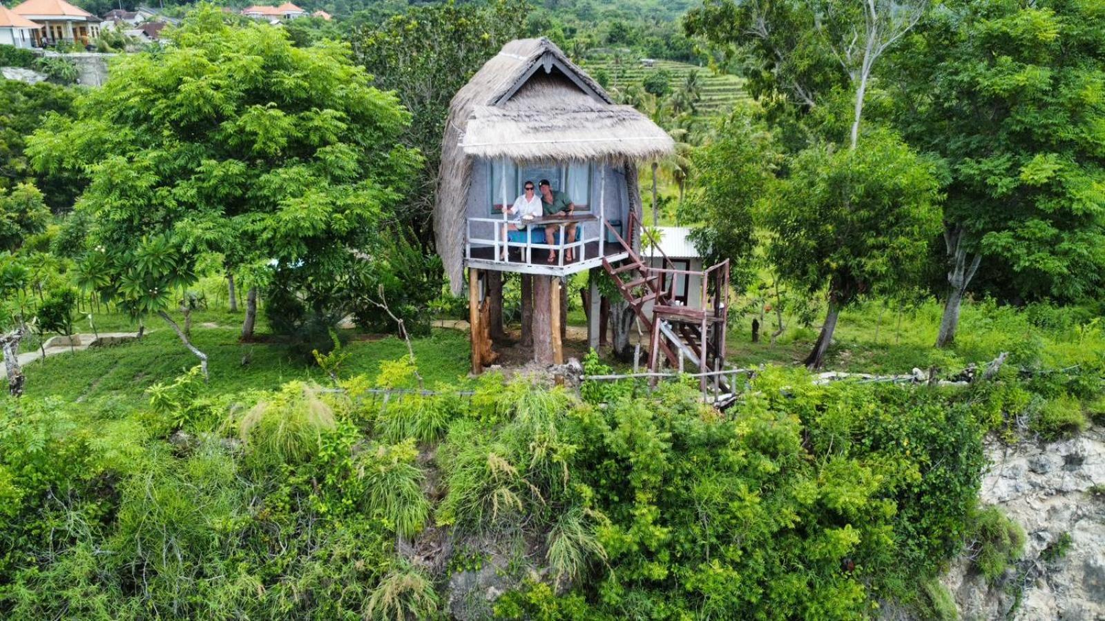Eco-Tourist Dreamstay Treehouse Tanglad Rom bilde
